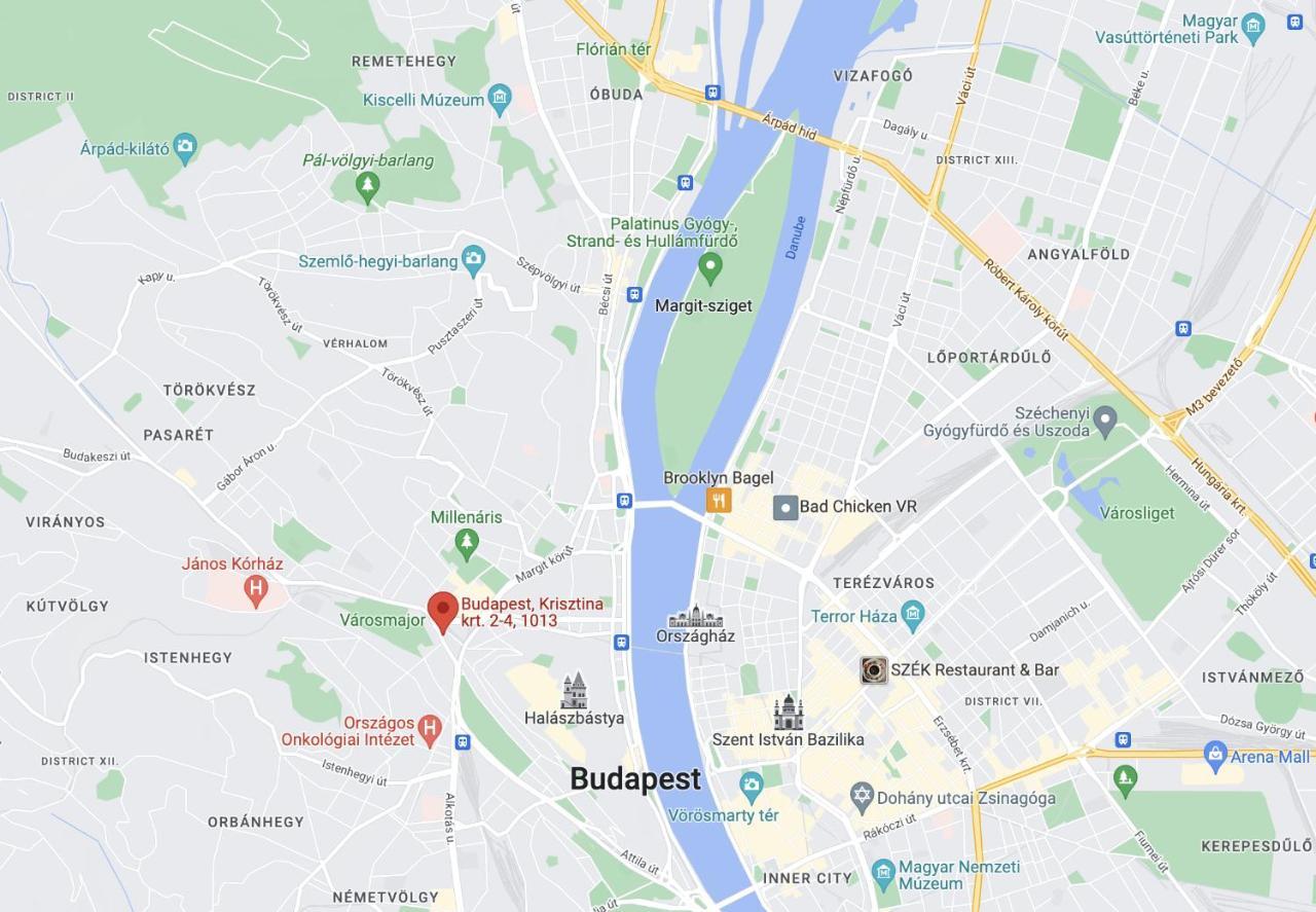 Krisztina Apartments Budapest Luaran gambar